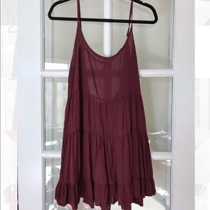 Brandy Melville Maroon Dress, size Small!